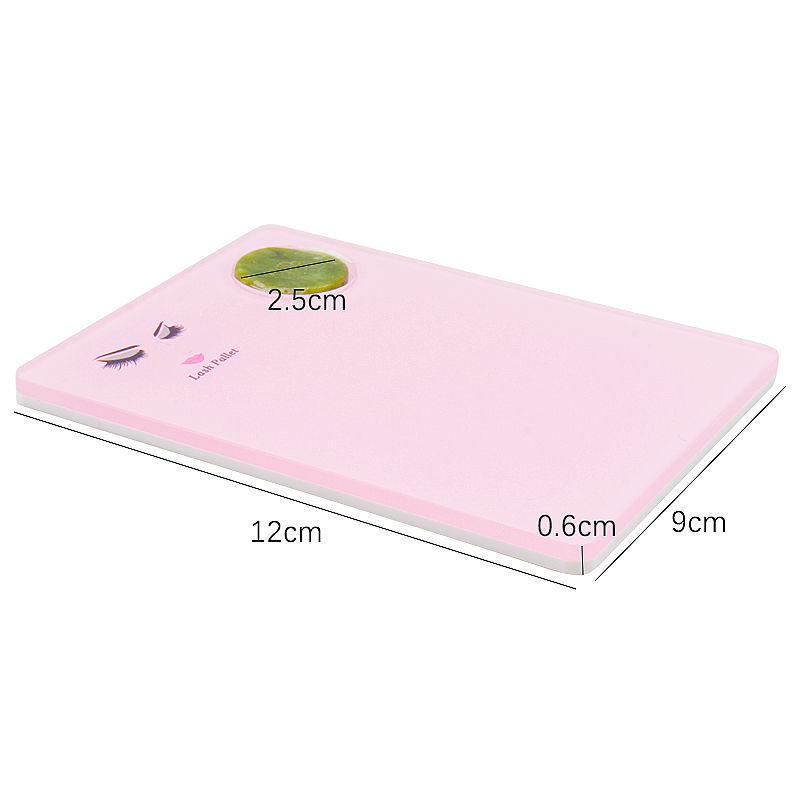 1pcs Acrylic Jade Stone Eyelas - Eyelash Extension Menu ulasan dan harga
