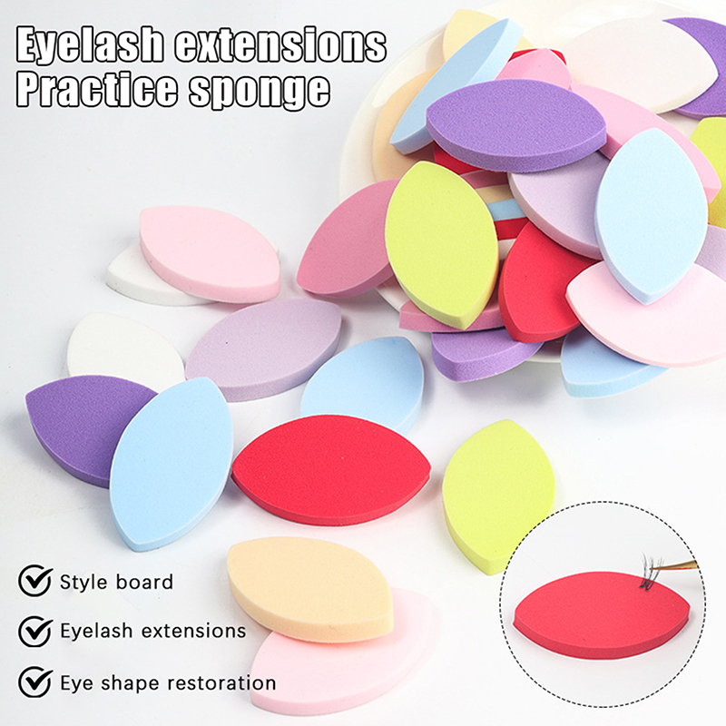 50PCS False Eyelash Pads Begin - Eyelash Extension Menu ulasan dan harga