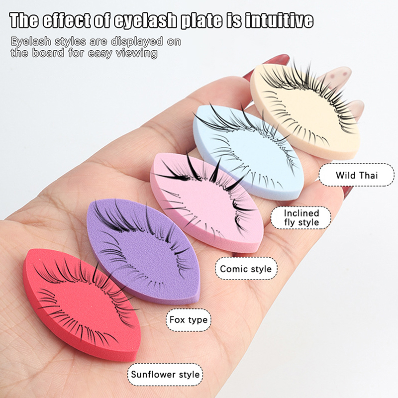 50PCS False Eyelash Pads Begin - Eyelash Extension Menu ulasan dan harga