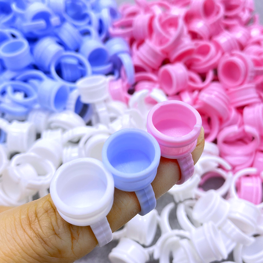 100Pcs Glue Rings For Lashes G - Eyelash Extension Usa ulasan dan harga