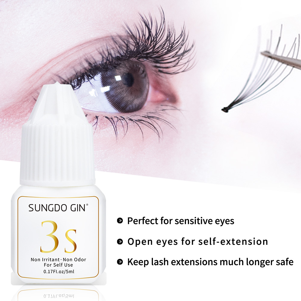 Eyelash Extension Glue 3S Fast - Eyelash Extension Open Eye ulasan dan harga