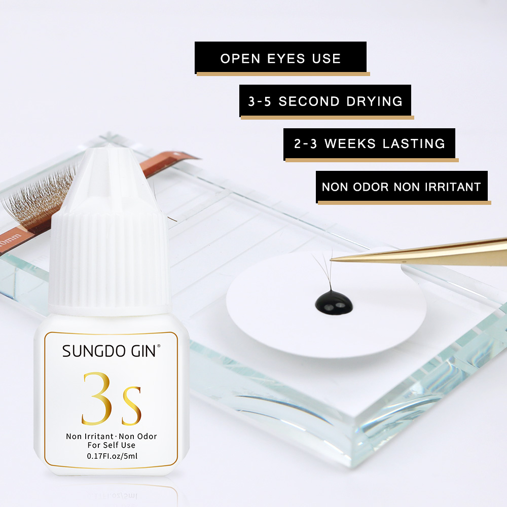 Eyelash Extension Glue 3S Fast - Eyelash Extension Open Eye ulasan dan harga
