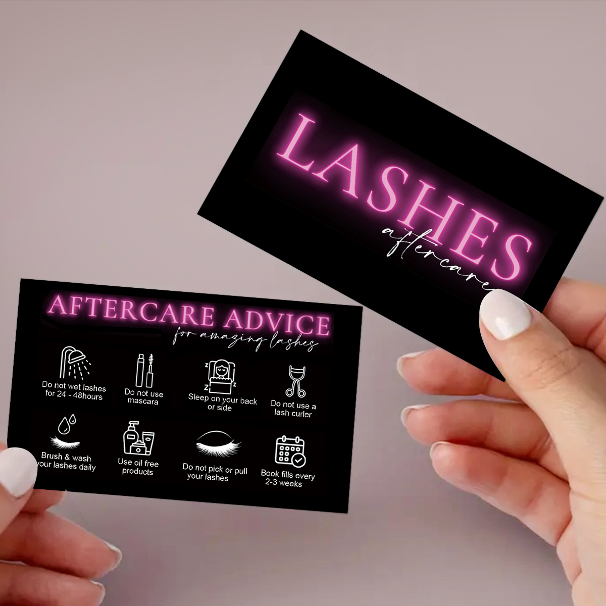 50Pcs/lot Marble Eyelash After - Eyelash Extension Menu ulasan dan harga