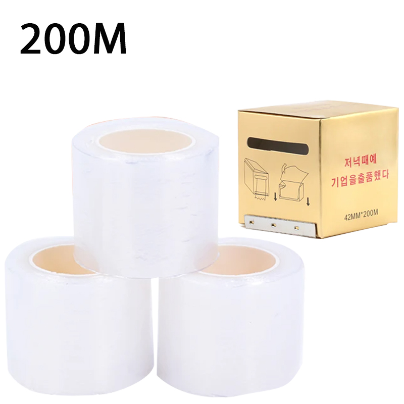 200m Transparent Makeup Film L - Eyelash Extension Usa ulasan dan harga