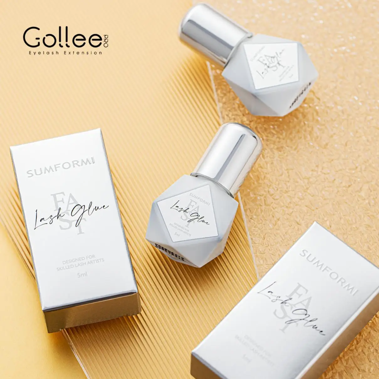 5 Bottle Eye Lash Glue No Irri - Eyelash Extension Open Eye ulasan dan harga