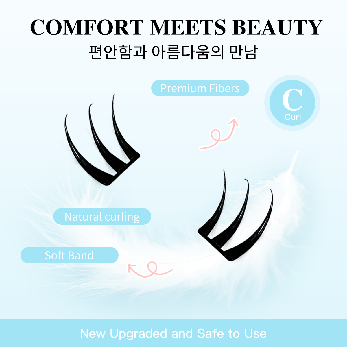 No-Glue Eyelash Clusters Ultra - Eyelash Extension Menu ulasan dan harga