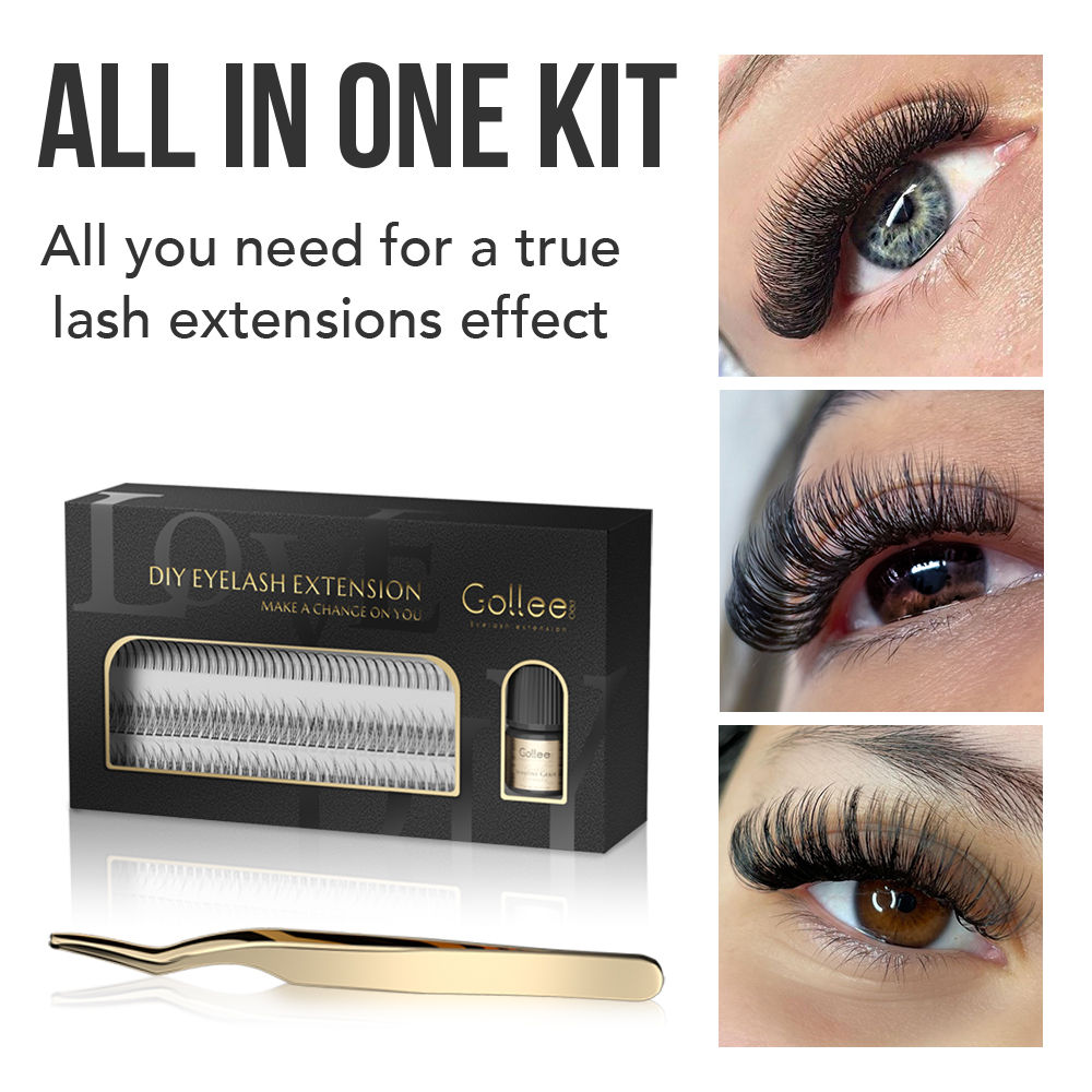 Gollee DIY Lash Extension Gift - Eyelash Extension Open Eye ulasan dan harga