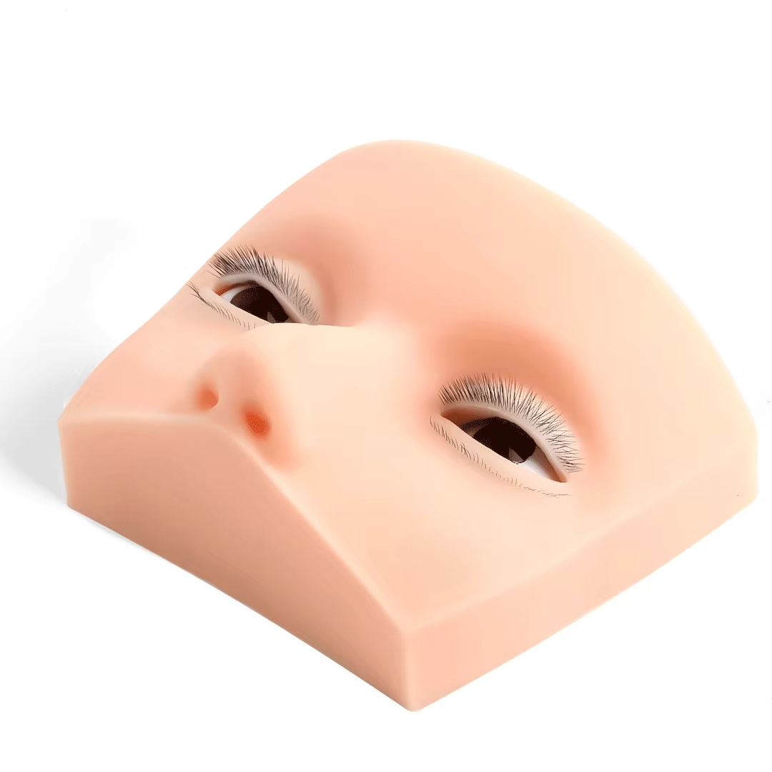 Hot 4-Layer Mini Mannequin for - Eyelash Extension Open Eye ulasan dan harga